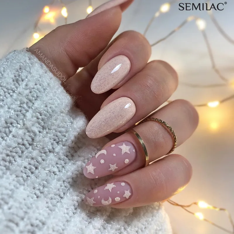 SEMILAC UV/LED Gél Lakk 7ml - 562 - Warm evening