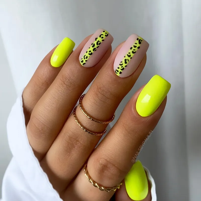 SEMILAC UV/LED Gél Lakk 7ml - 565 - Neon Yellow