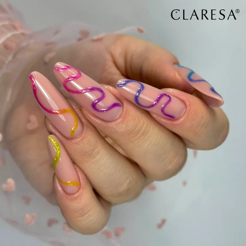 CLARESA UV/LED Rainbow Jello Base - Yellow