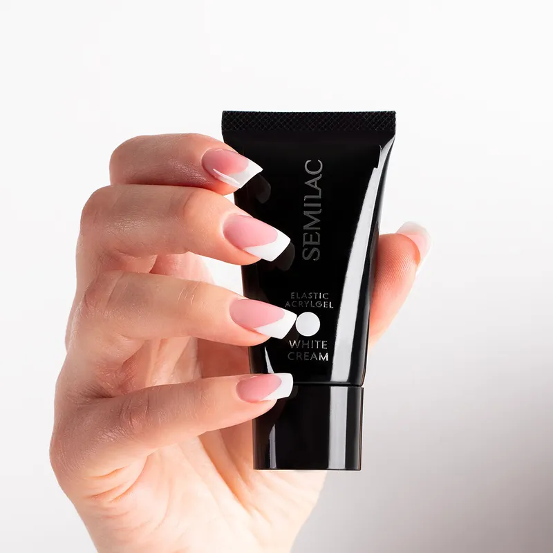 SEMILAC Elastic Acrylgel - 30 g - White Cream