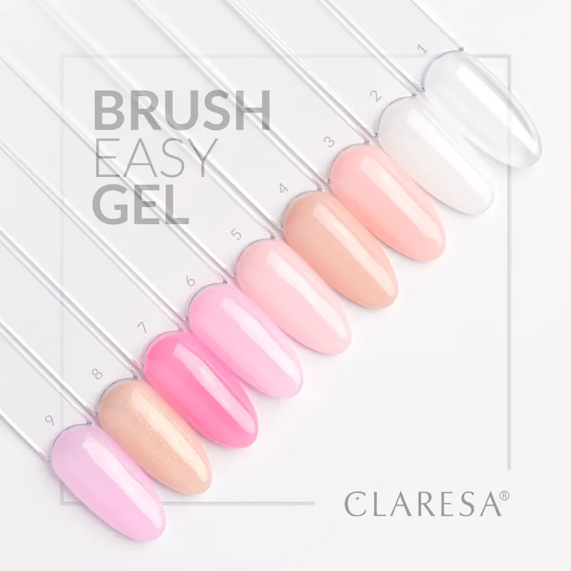CLARESA UV/LED Brush Easy Gel 5g No.08