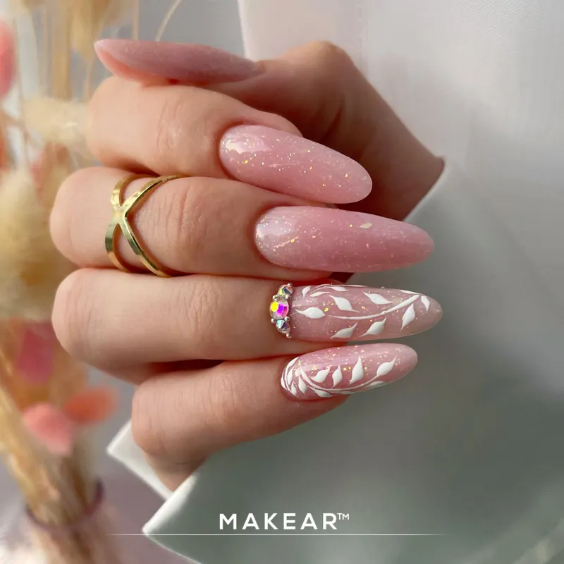 MAKEAR Sparkling Rubber Base 8ml- Casiopeia SRB02