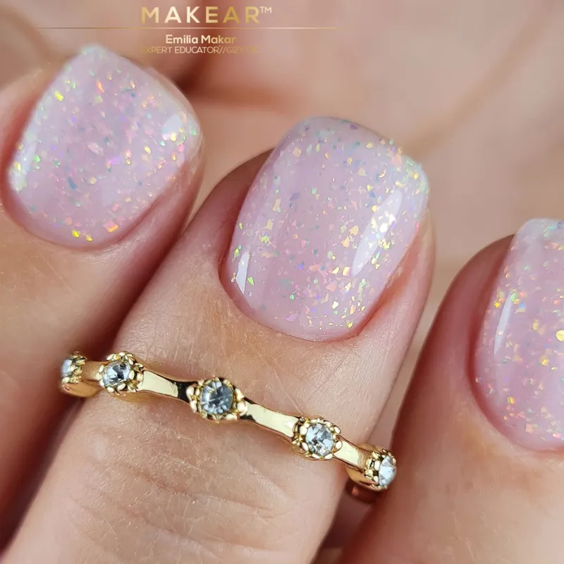 MAKEAR Sparkling Rubber Base 8ml- Casiopeia SRB02