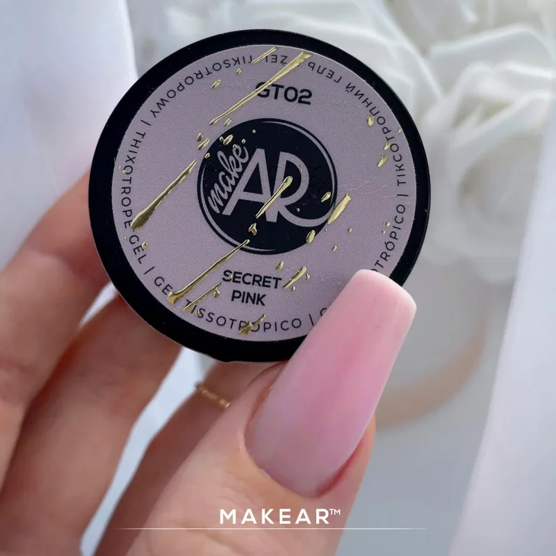 MAKEAR Geltix Builder Gel No.GT02 Secret Pink 15ml