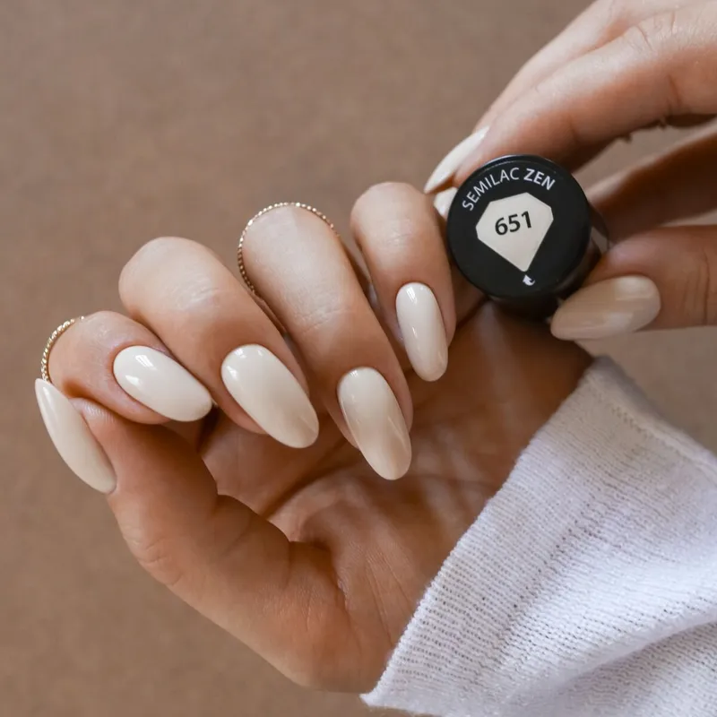 SEMILAC UV/LED Gél Lakk 7ml - 651- Zen - WELLBEING kollekció