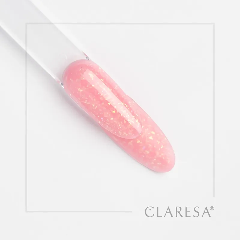 CLARESA Soft&Easy Builder Gél 12g - Glimmer Pink