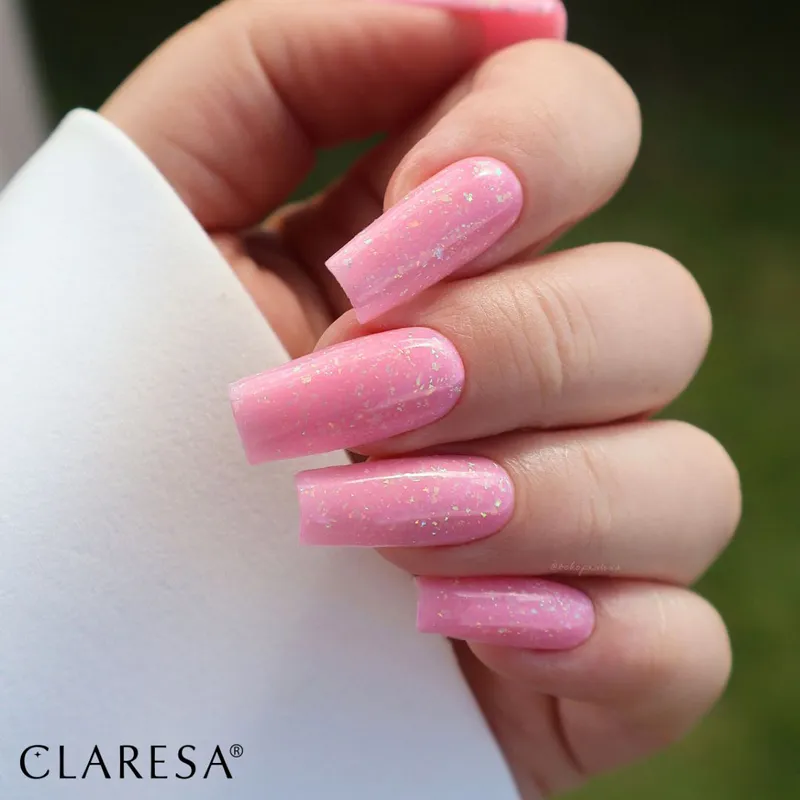 CLARESA Soft&Easy Builder Gél 45g - Glimmer Pink