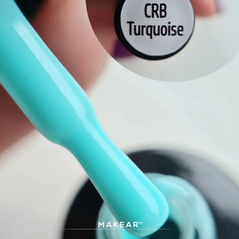 MAKEAR Color Rubber Base 8ml - CRB03 Turquoise