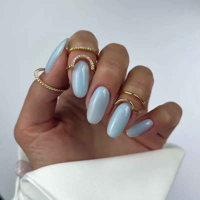 MAKEAR Color Rubber Base 8ml - CRB02 Azzure