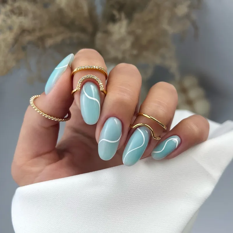 MAKEAR Color Rubber Base 8ml - CRB03 Turquoise