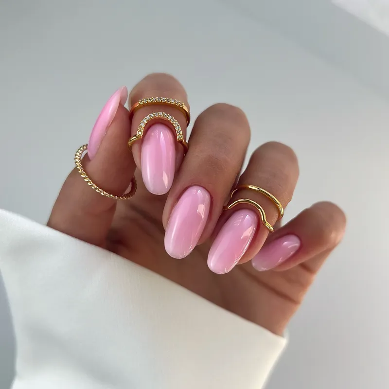 MAKEAR Color Rubber Base 8ml - CRB08 Candy Pink