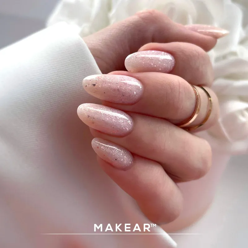 MAKEAR Gel&Go Builder Gél No.GG20 Milky Glitter 15ml