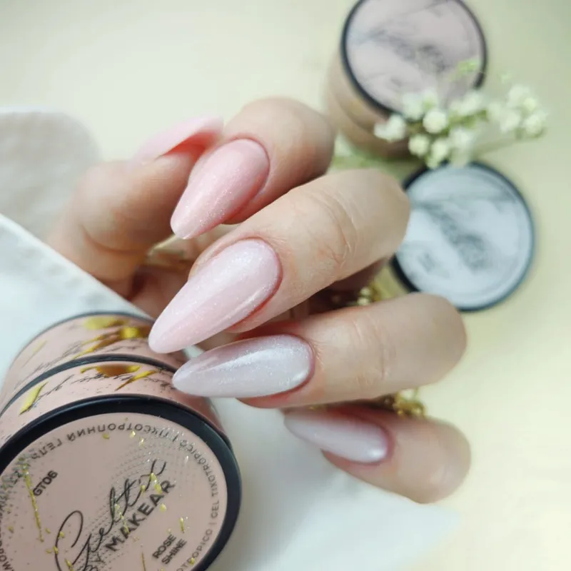 MAKEAR Geltix Builder Gel No.GT05 Pink Shine 15ml