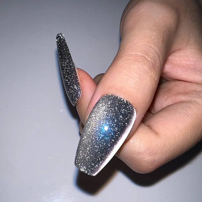 Born Pretty Reflective Moonlight Cat Magnetic UV/LED gél lakk 10 ml - RM04