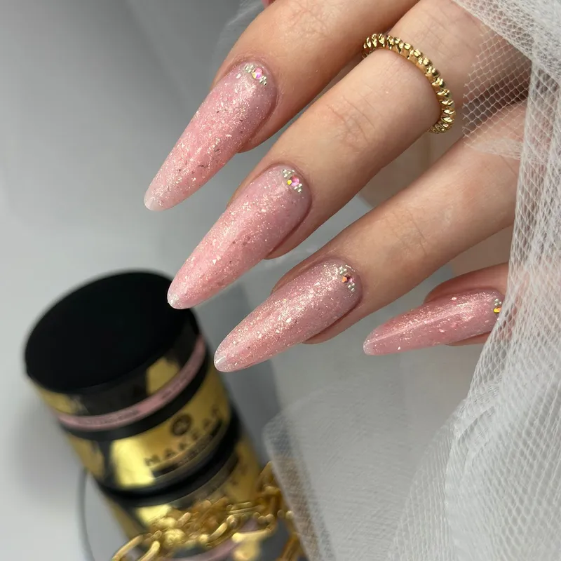 MAKEAR Gel&Go Builder Gél No.GG22 Pink Glitter 15ml