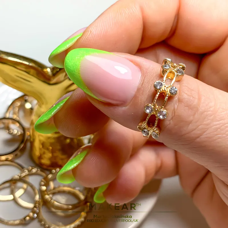 MAKEAR Glitter Neon Gel Polish 8ml No.NG01 Jamaica Neoshine