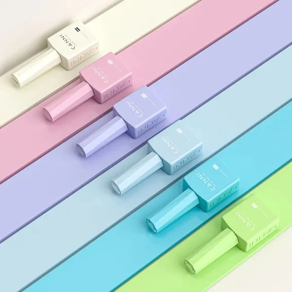 CANNI HEMA FREE UV/LED gél lakk szett 6x9ml - 2305 - Colorful Kaleidoscope