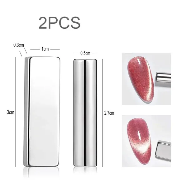 Crystal Galaxy Cat Eye mágnes - 2 db-os szett