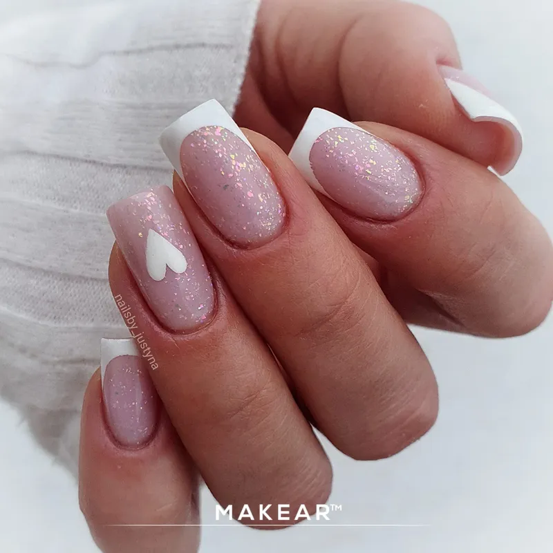 MAKEAR Sparkling Rubber Base 8ml- Andromeda SRB03