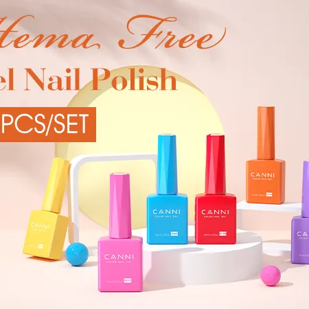 CANNI HEMA FREE UV/LED gél lakk szett 6x9ml - 2322