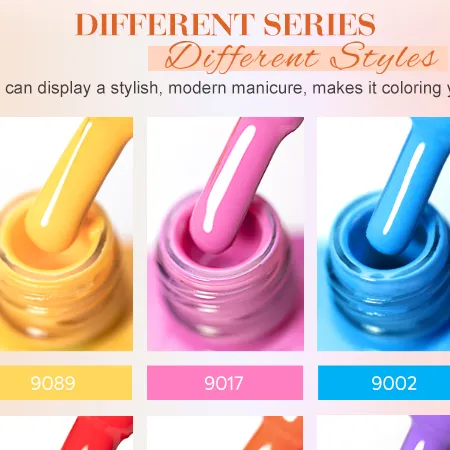 CANNI HEMA FREE UV/LED gél lakk szett 6x9ml - 2322