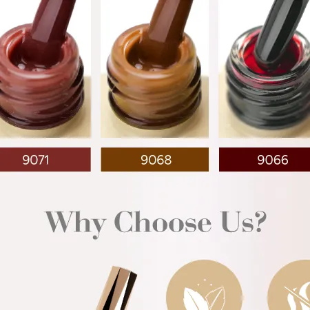 CANNI HEMA FREE UV/LED gél lakk szett 6x9ml - 2323