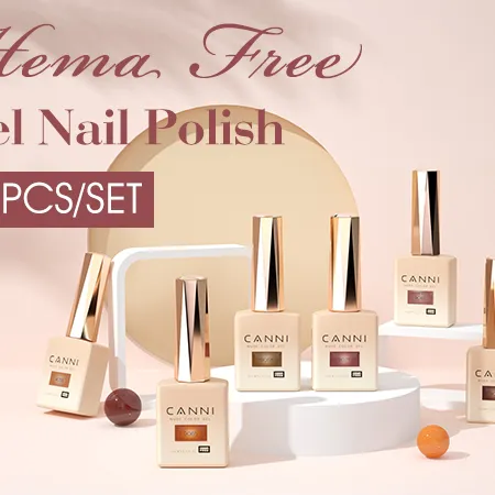 CANNI HEMA FREE UV/LED gél lakk szett 6x9ml - 2323