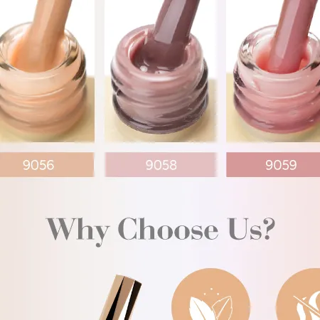 CANNI HEMA FREE UV/LED gél lakk szett 6x9ml - 2324