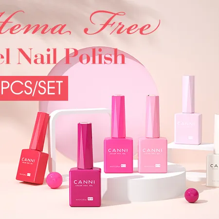 CANNI HEMA FREE UV/LED gél lakk szett 6x9ml - 2325