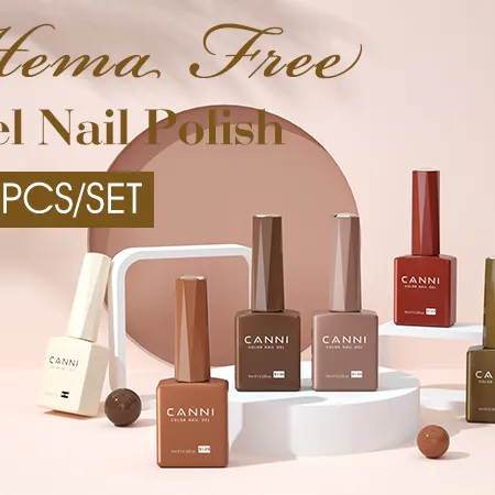 CANNI HEMA FREE UV/LED gél lakk szett 6x9ml - 2326