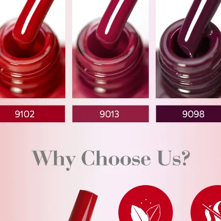 CANNI HEMA FREE UV/LED gél lakk szett 6x9ml - 2327