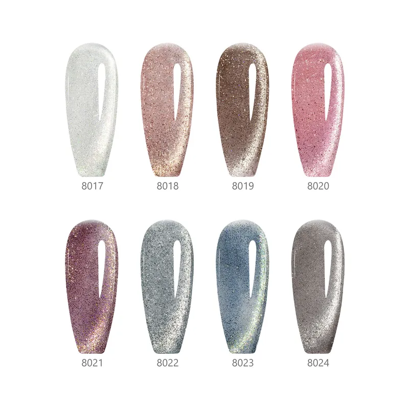 CANNI HEMA FREE  szett 8x9ml - No.03 - Iridescent Dream Collection
