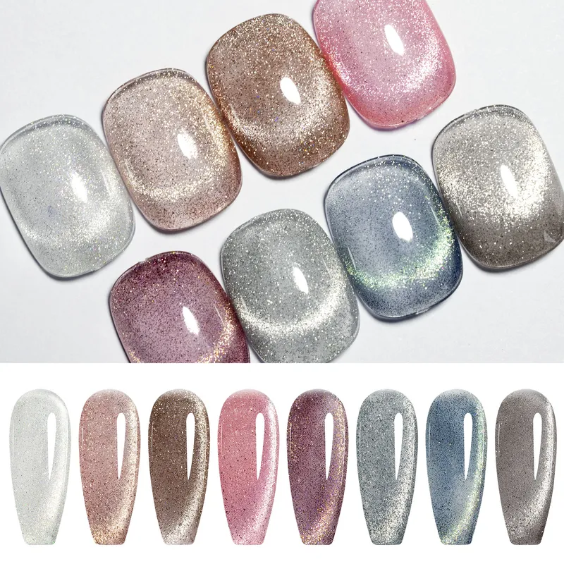 CANNI HEMA FREE  szett 8x9ml - No.03 - Iridescent Dream Collection