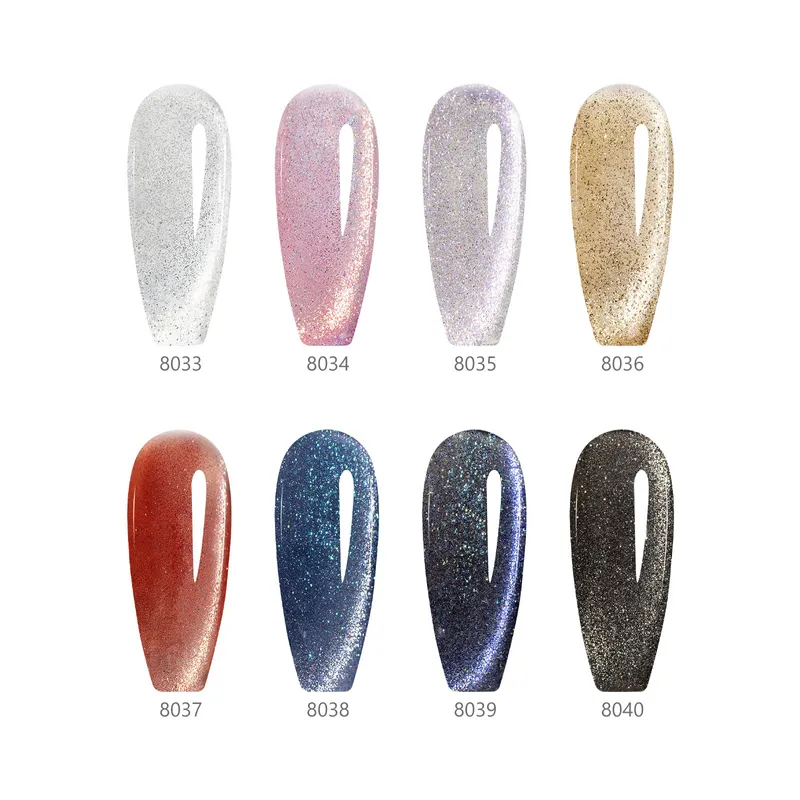 CANNI HEMA FREE  szett 8x9ml - No.05 - Interstellar Cat Eye Collection