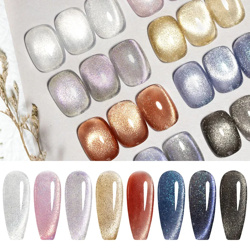 CANNI HEMA FREE  szett 8x9ml - No.05 - Interstellar Cat Eye Collection