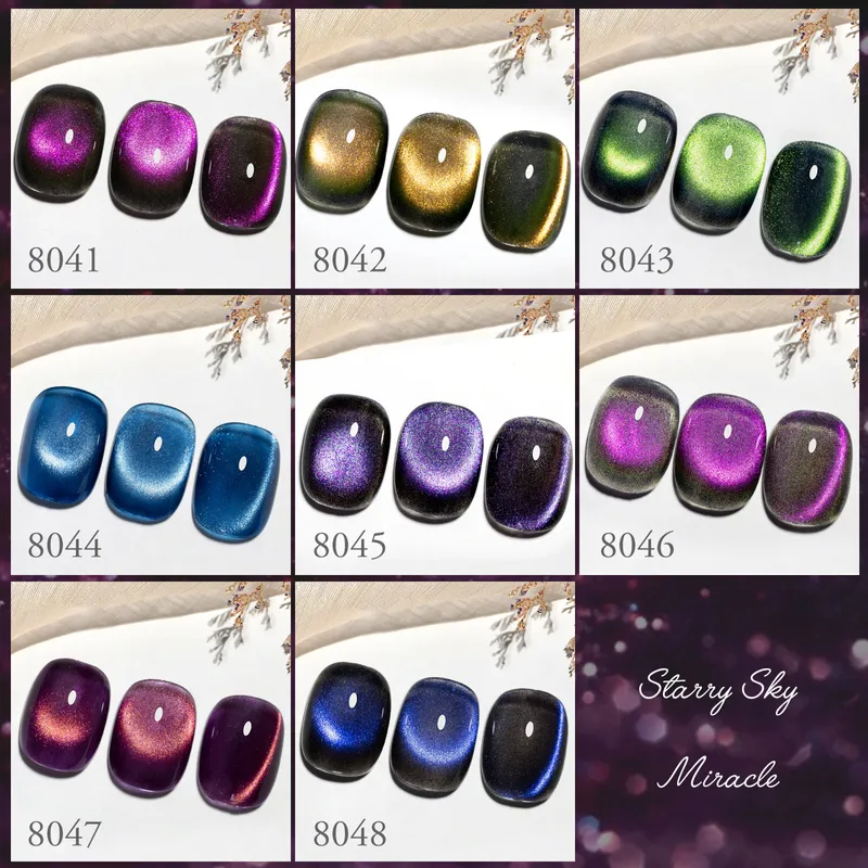 CANNI HEMA FREE  szett 8x9ml - No.06 - Starry Sky Miracle Collection