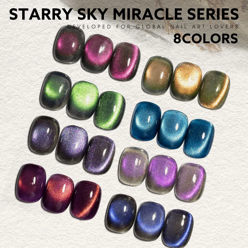CANNI HEMA FREE  szett 8x9ml - No.06 - Starry Sky Miracle Collection