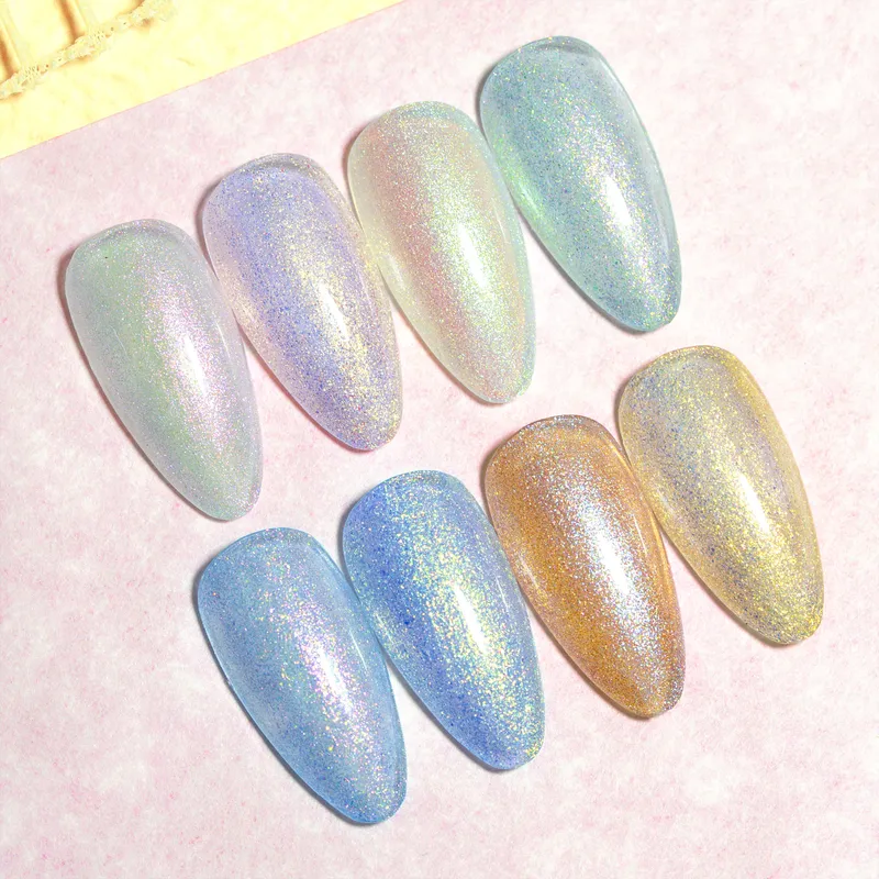 CANNI HEMA FREE  szett 8x9ml - No.09 - Aurora Glitter Collection
