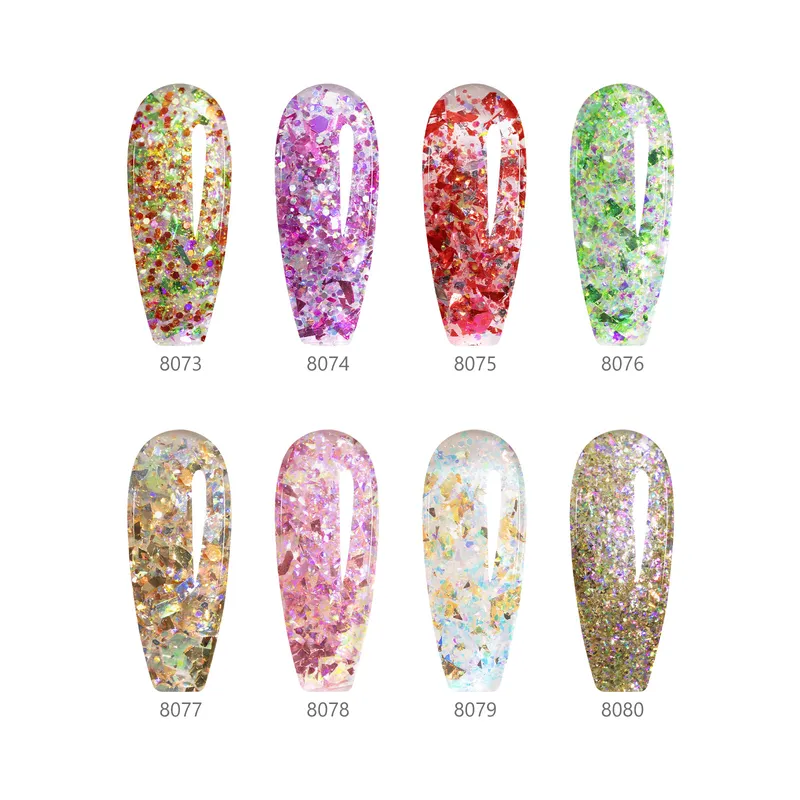 CANNI HEMA FREE  szett 8x9ml - No.10 - Prism Flash Collection