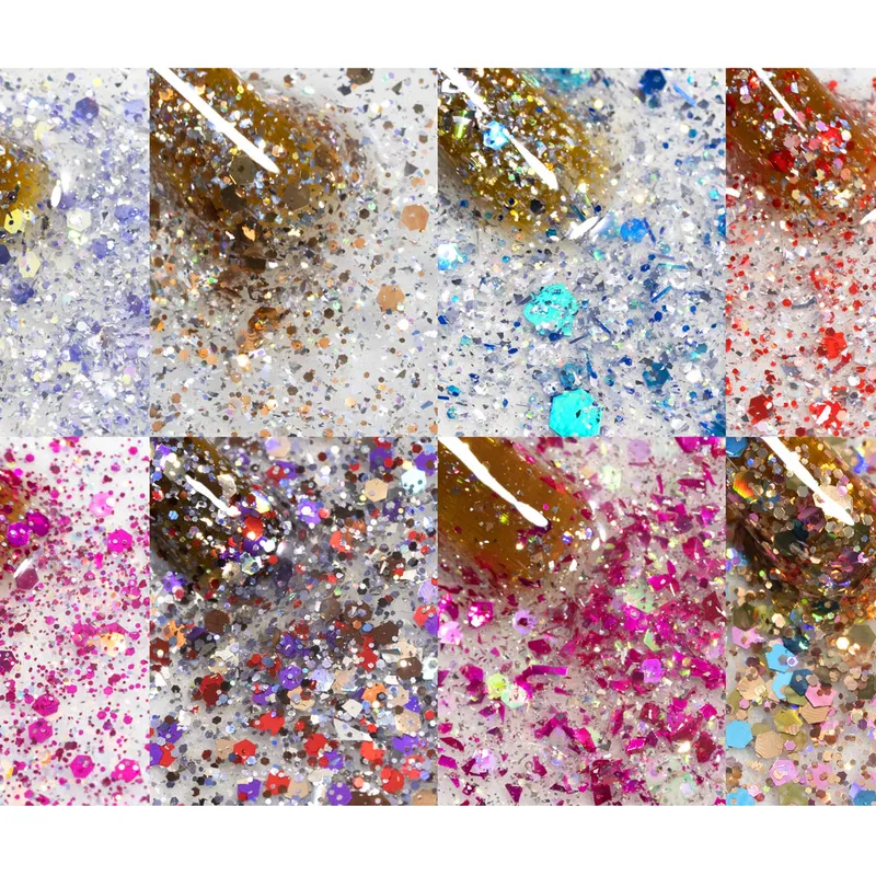 CANNI HEMA FREE  szett 8x9ml - No.11 - Glitz Flash Collection