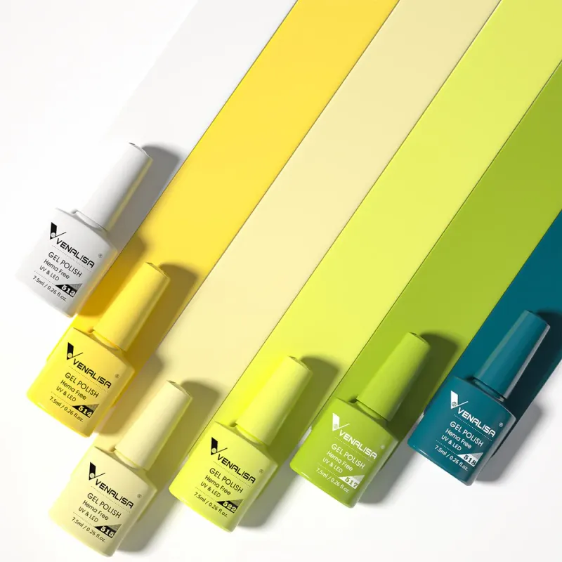 Venalisa 6 db-os UV/LED Gél lakk szett -  2221 - Hema Free