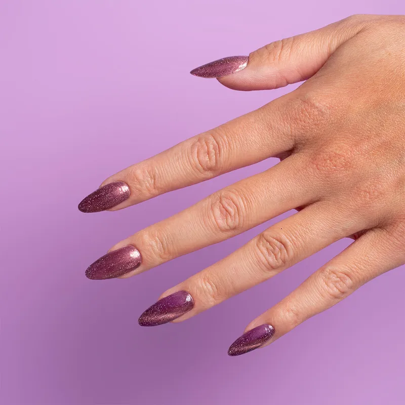 SEMILAC UV/LED Gél Lakk 7ml - 823 - Cat Eye - Meta Rose