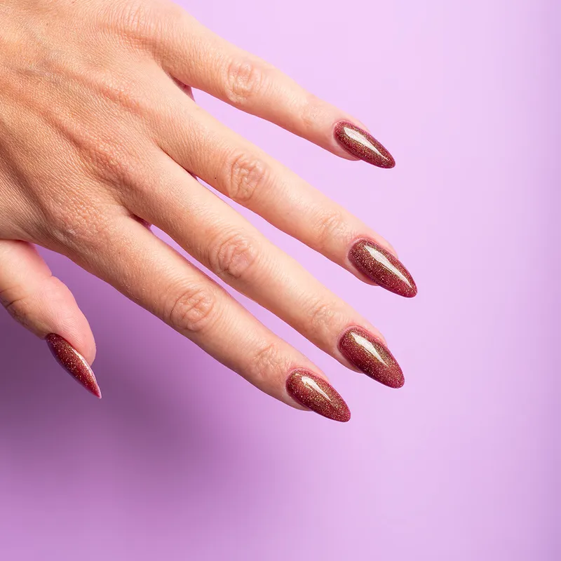 SEMILAC UV/LED Gél Lakk 7ml - 824 - Cat Eye - Digital Red