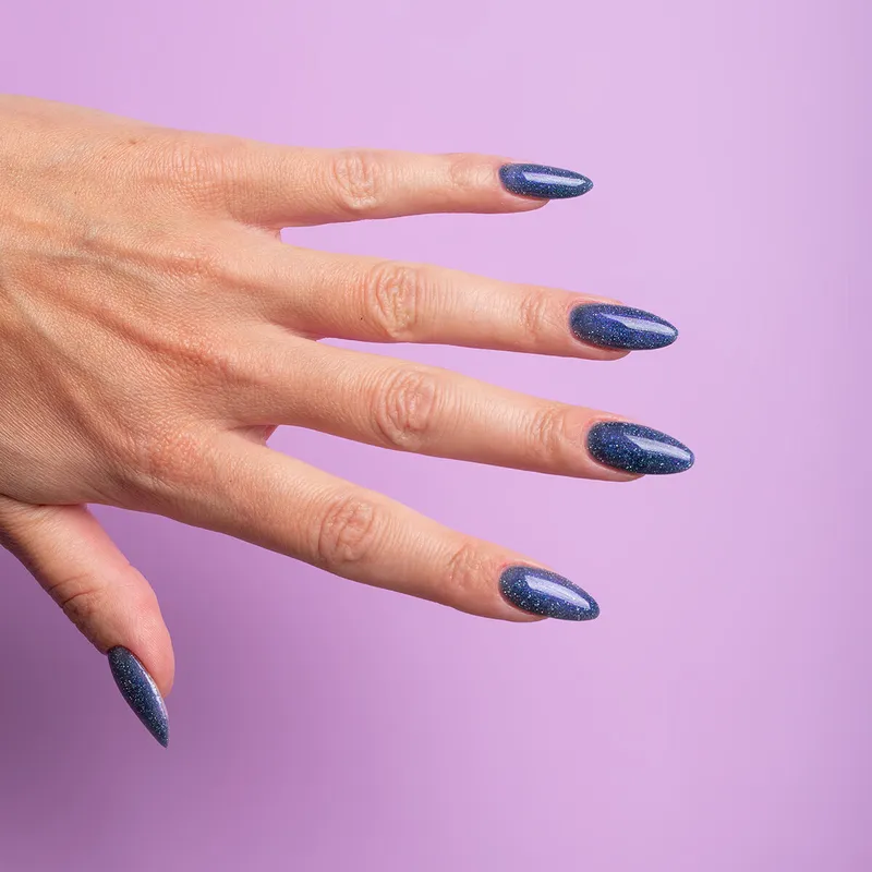 SEMILAC UV/LED Gél Lakk 7ml - 826 - Cat Eye - Virtual Blue