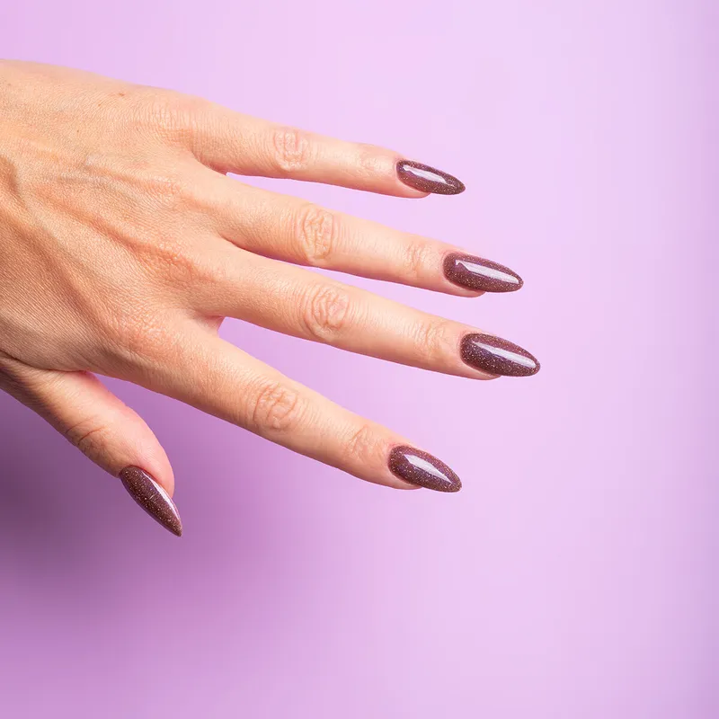 SEMILAC UV/LED Gél Lakk 7ml - 827 - Cat Eye - AI Brown