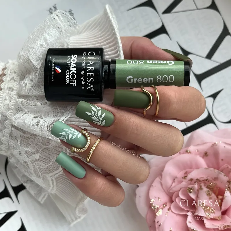 CLARESA UV/LED gél lakk 5g - GREEN 800