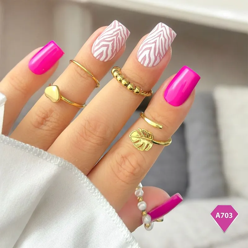 SEMILAC UV/LED Gél Lakk 7ml - A703 - Pink Power