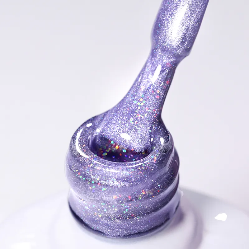 BORN PRETTY Rainbow Water Light Cat Magnetic UV/LED gél lakk 10 ml - RW04