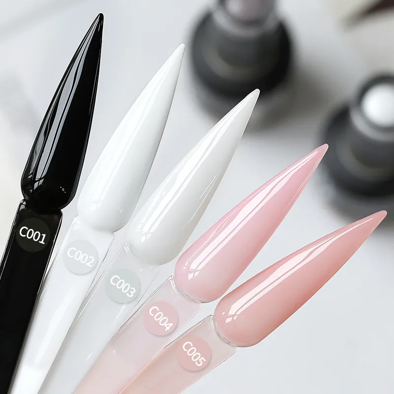 Born Pretty Pro UV/LED HEMA FREE gél lakk 15 ml - C001 - Piano Black