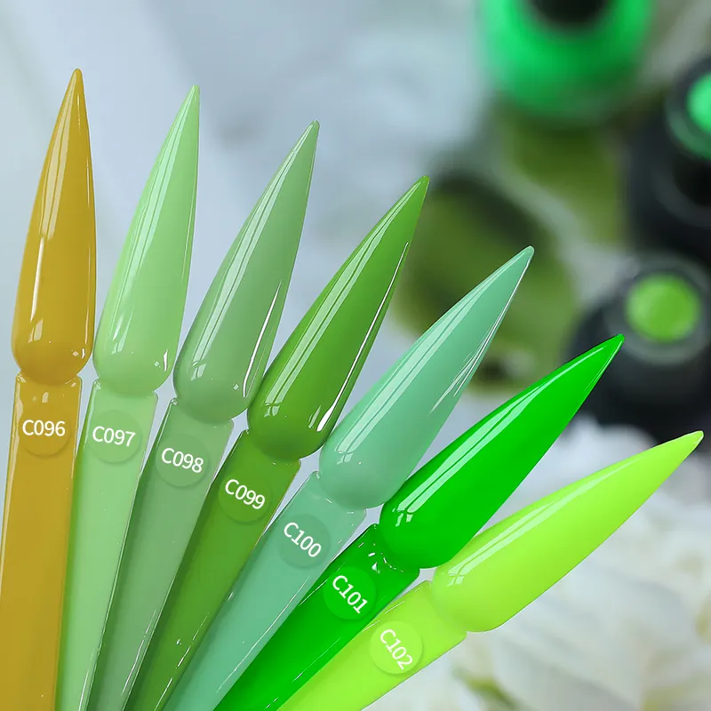 Born Pretty Pro UV/LED HEMA FREE gél lakk 15 ml - C099 - Corn Green